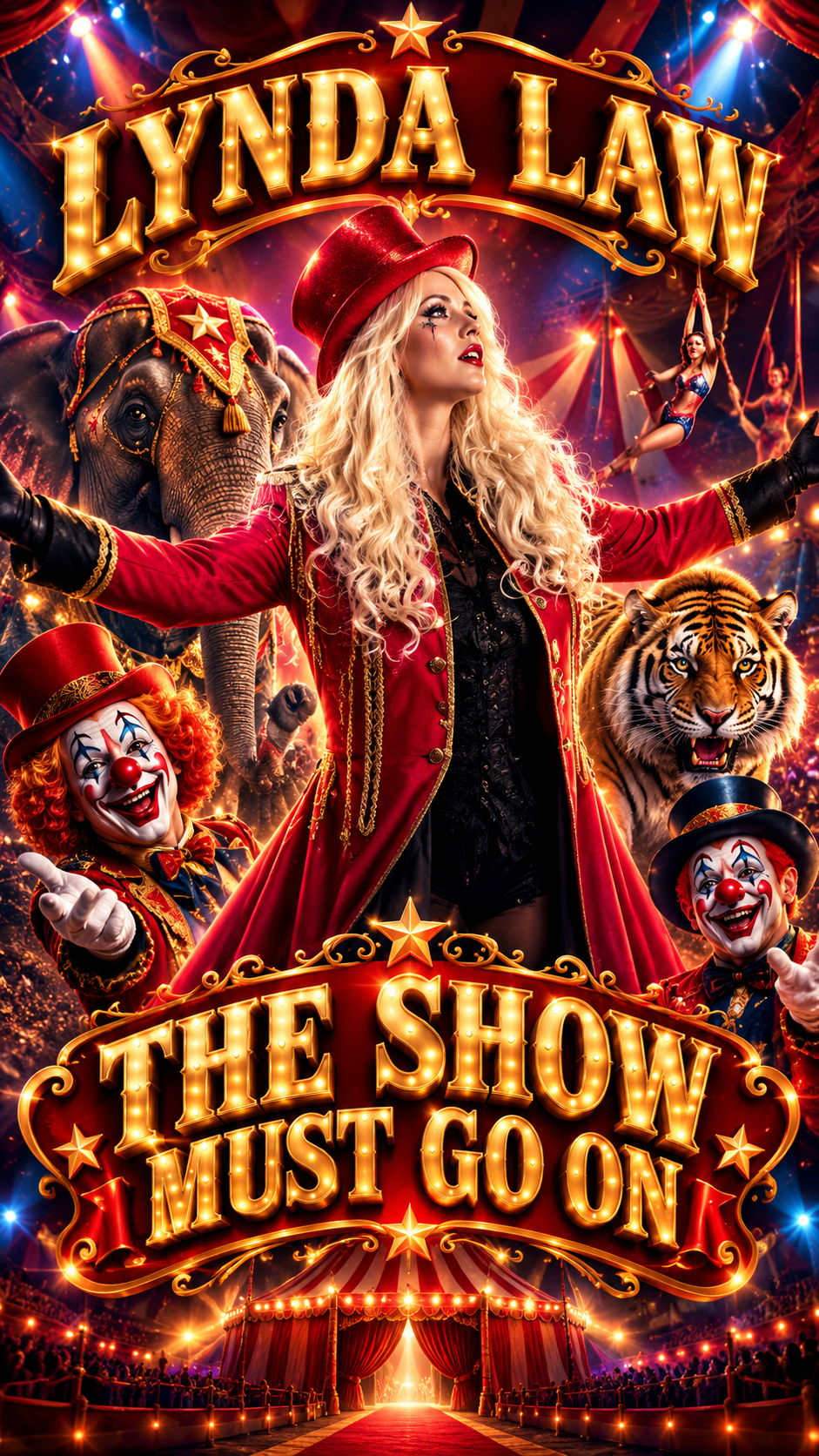 the show must go on movie poster
