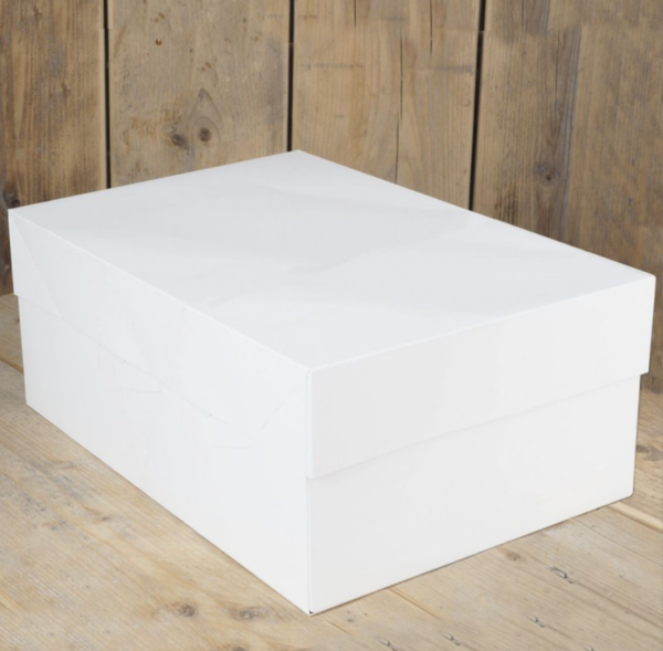 Tortenschachtel weiss 40 x 30 x 15 cm