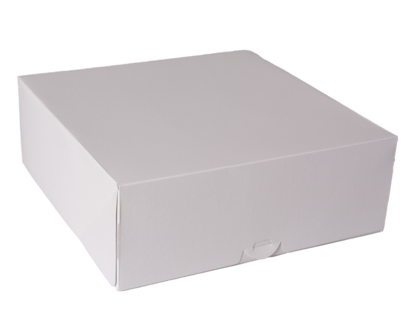 Tortenschachtel weiss 26 x 26 x 10 cm