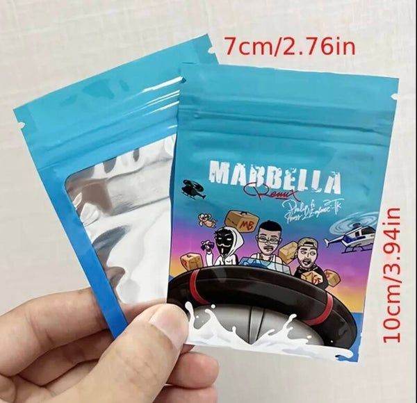 Sachet scellé animé