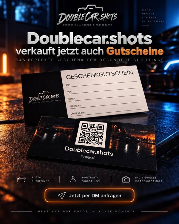 doublecar.shots Geschenkgutschein