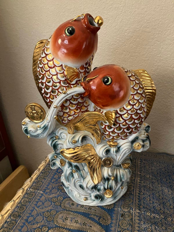 Lucky Fish Sculpture