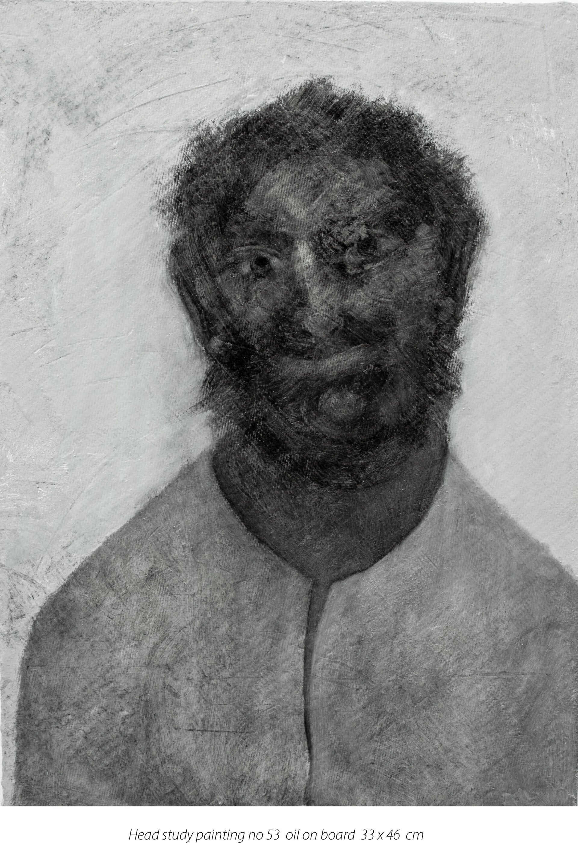 Head study painting no 53