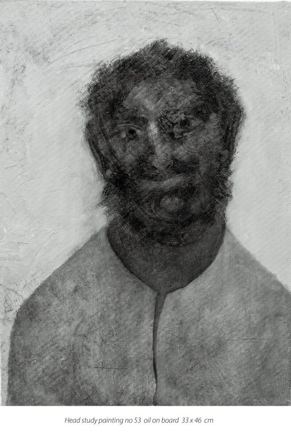 Head study painting no 53