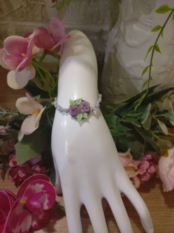 Bracelet multi-couleur pastel