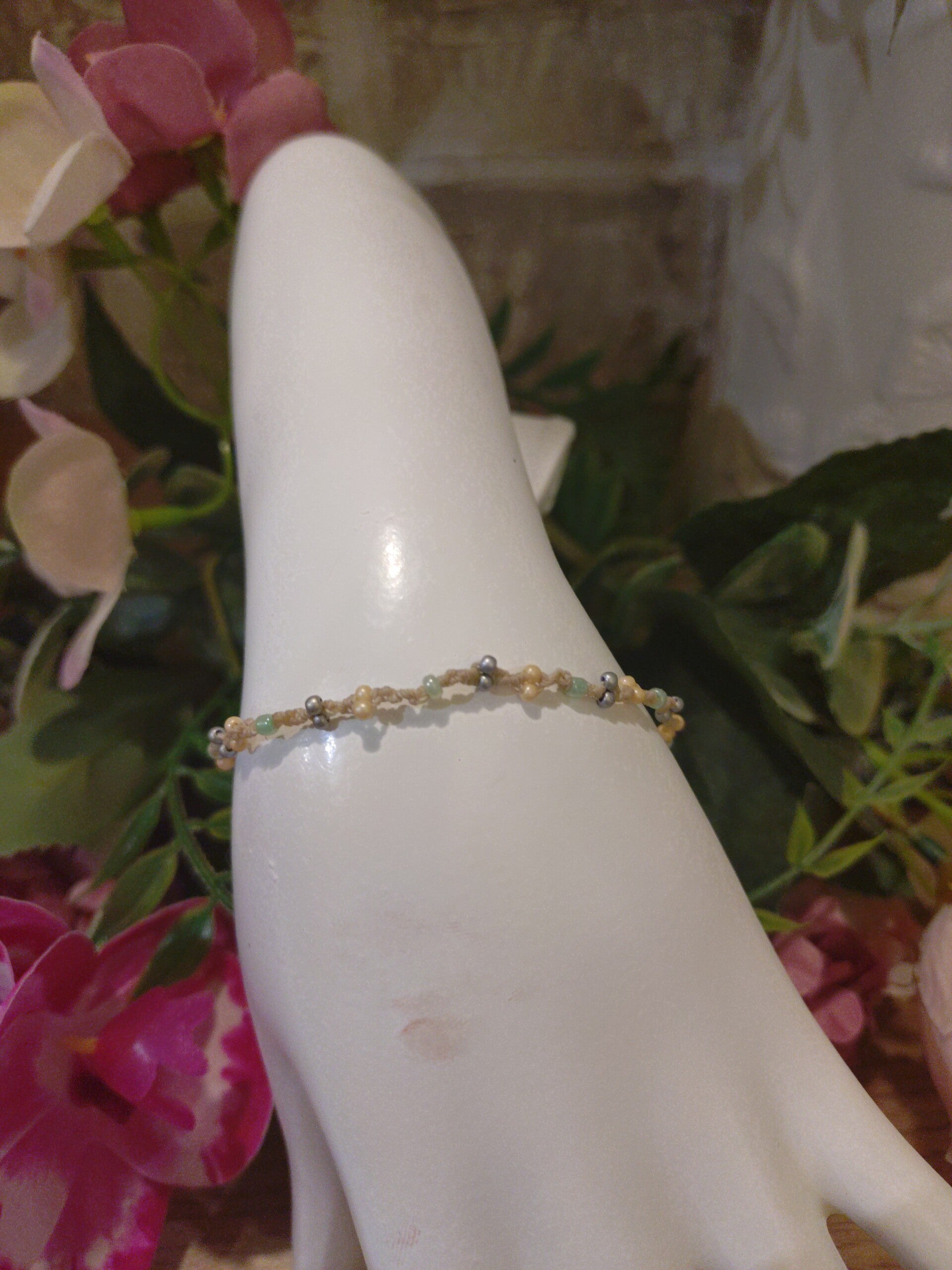 Bracelet perle pastel