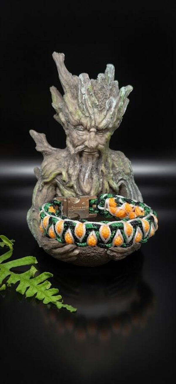 Citrus Grove - Handwoven Paracord Bracelet