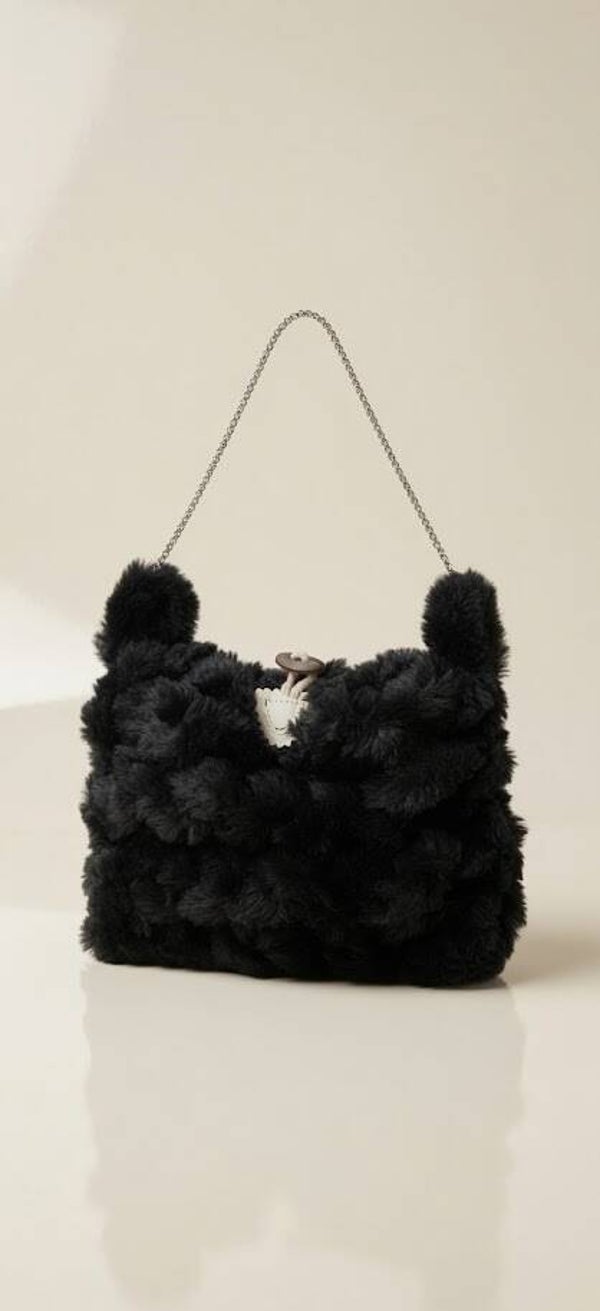 Midnight Cloud - Handmade Crocheted Bag