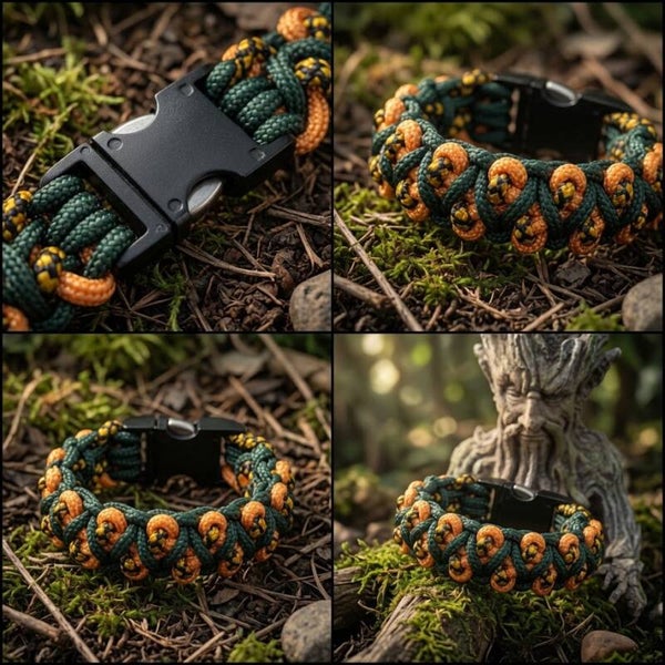 Bush Viper - Handcrafted Paracord Bracelet