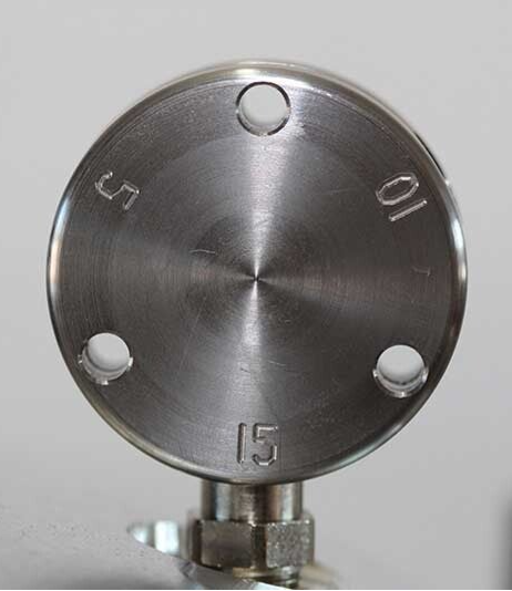 adjustable, round pressure canning weight