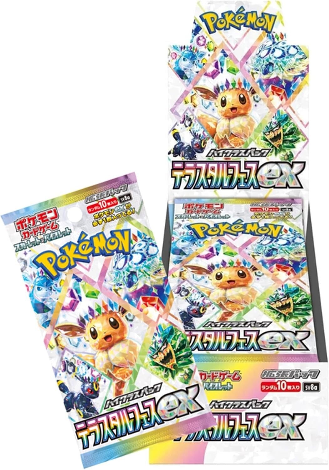 Pokémon TCG Japanese Terastal Festival EX Booster Box SV8a - High Class Pack - Shadow TCG