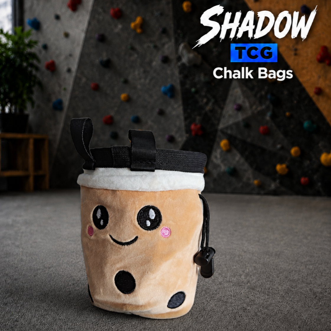 Boba Milk Tea Chalk Bag - Cute Plush - Shadow TCG