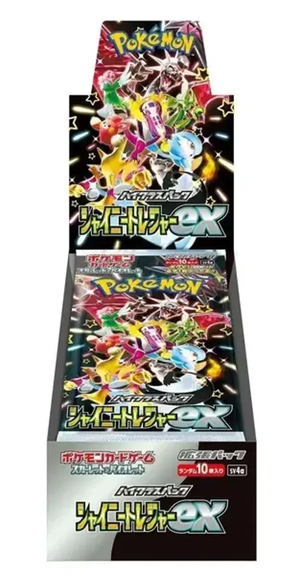 Pokémon TCG Japanese Shiny Treasure ex Booster box - SV4a - Shadow TCG