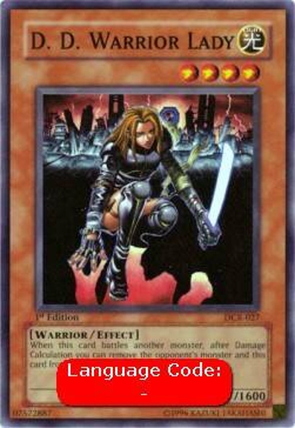 122 D. D. D. Warrior Lady
