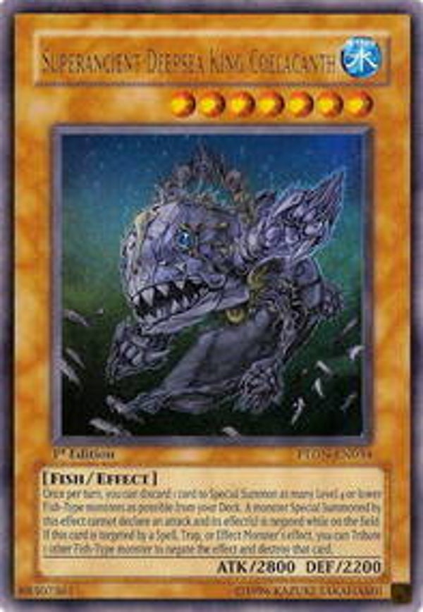 806 Superantiker Tiefseekönig Coelacanth