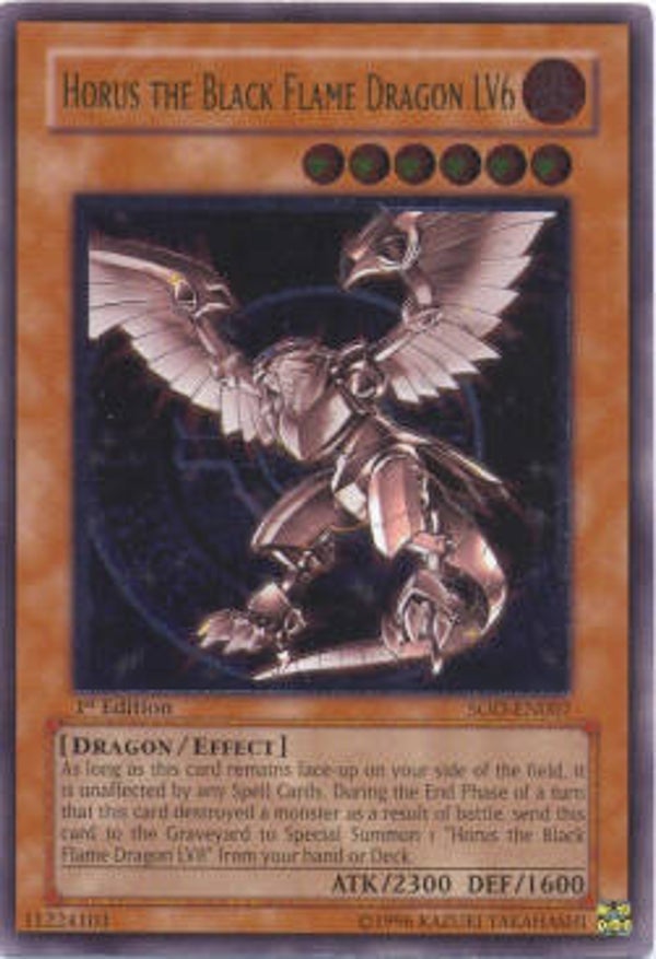 43 Horus the Black Flame Dragon LV6
