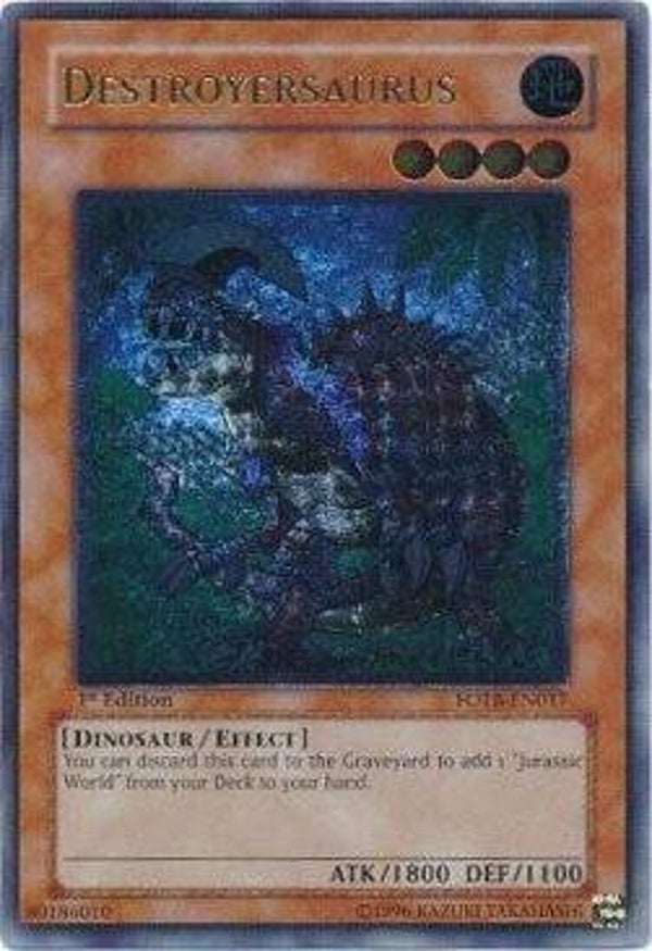 18 Zerstörersaurier (V.2 - Ultimate Rare)