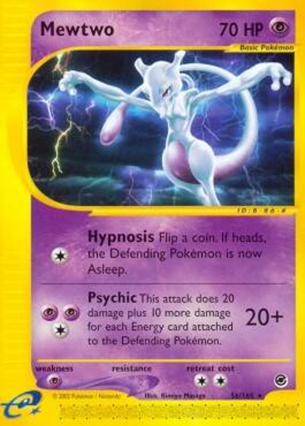 p5 Mewtu (EX 56) Reserve Holo!!
