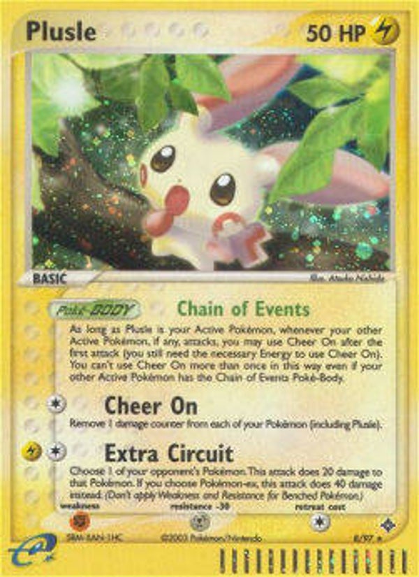 p38 Plusle (DR 8) Reserve Holo