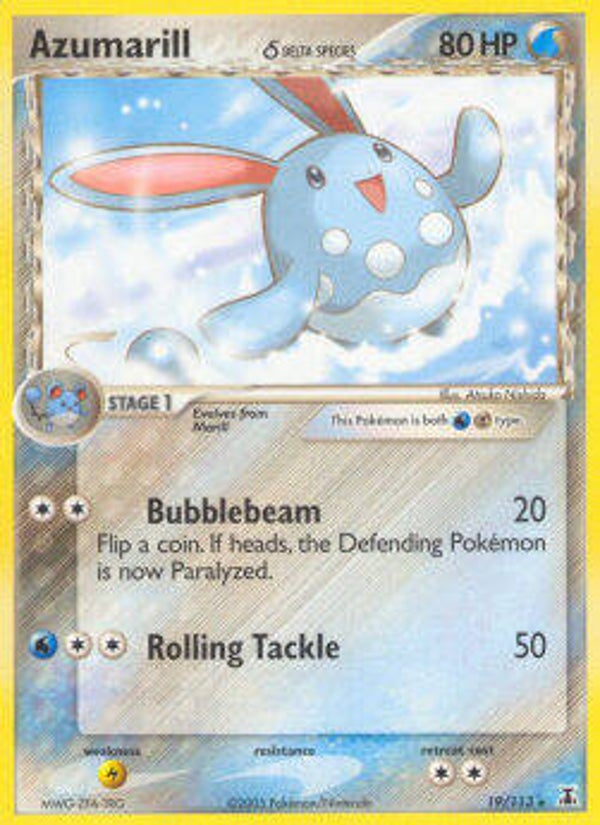 p66 Azumarill δ Delta Species (DS 19) Reserve Holo