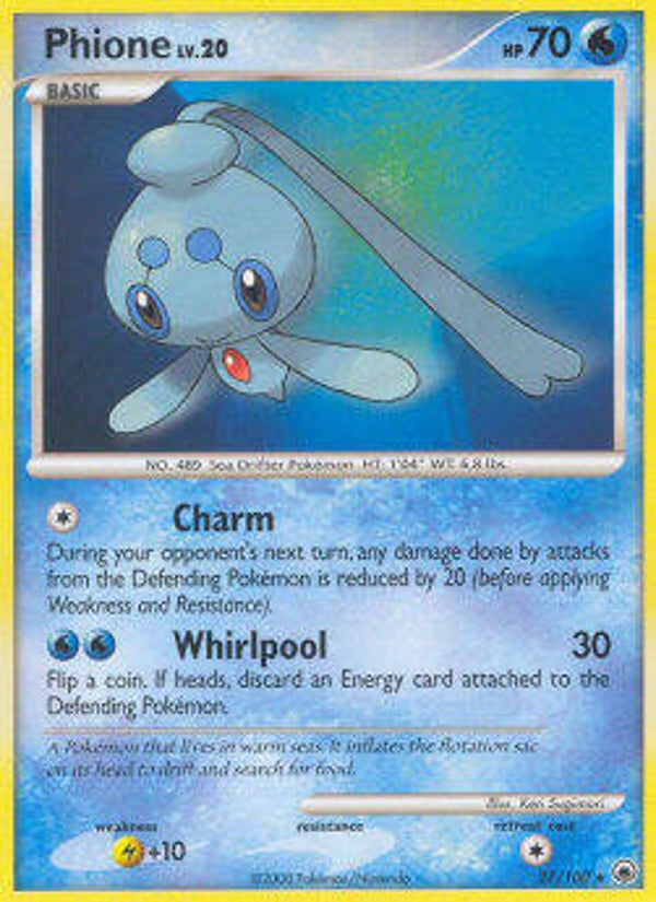 p86 Phione Lv.20 (MD 27) Reserve Holo