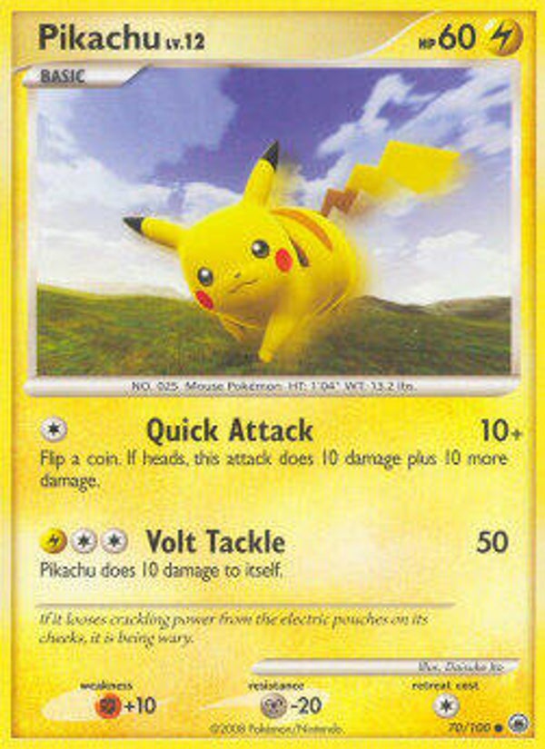 p135 Pikachu Lv.12 (MD 70)