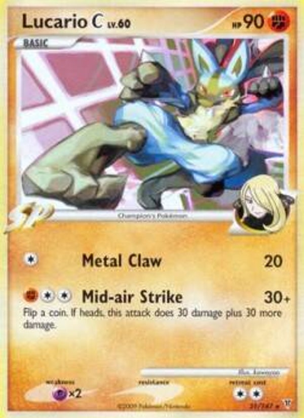 p271 Lucario [C] Lv.60 (SV 31)