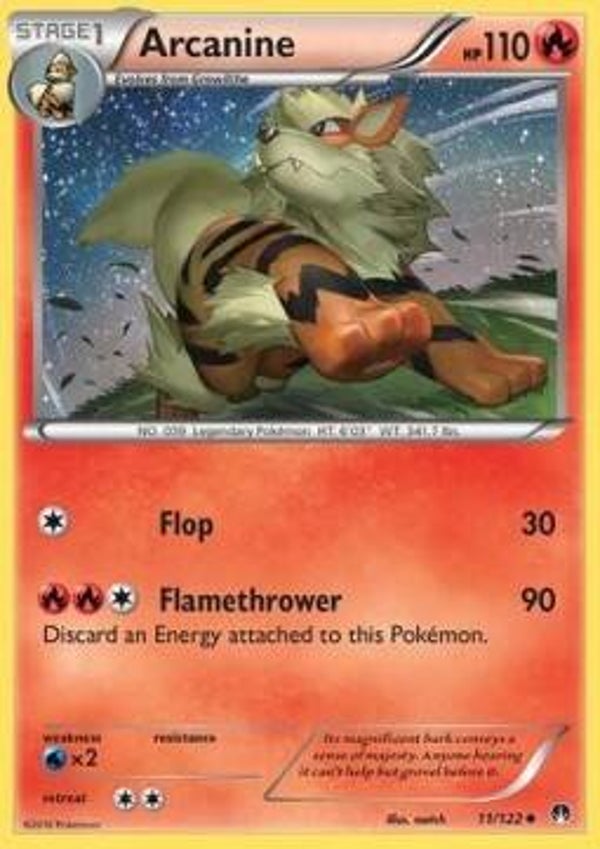 p69 Arcanine (BKP 11) Reserve Holo