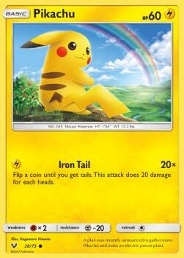 p128 Pikachu (SLG 28) Holo