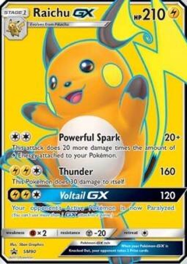 p137 Raichu GX (SM 90)