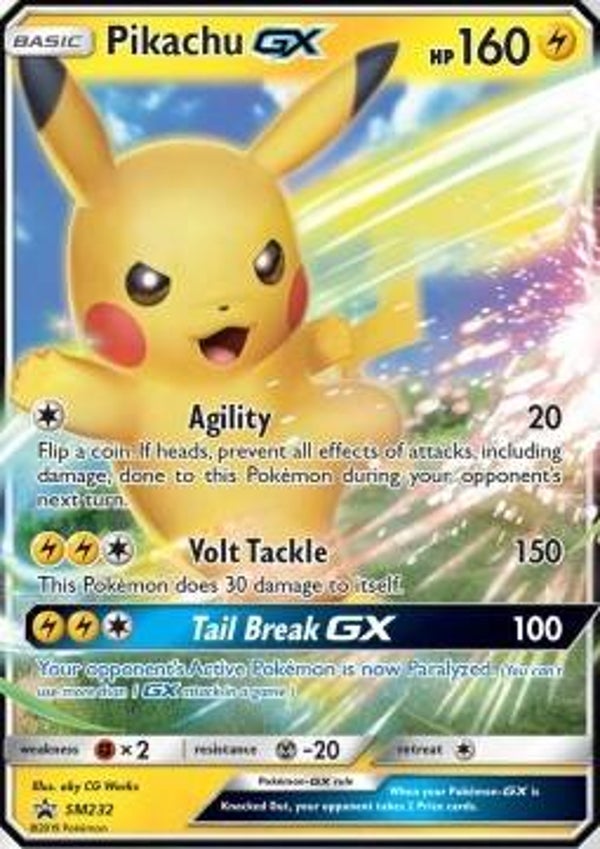 p136 Pikachu GX (SM 232)