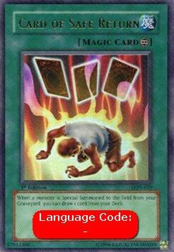 410 Card of Safe Return