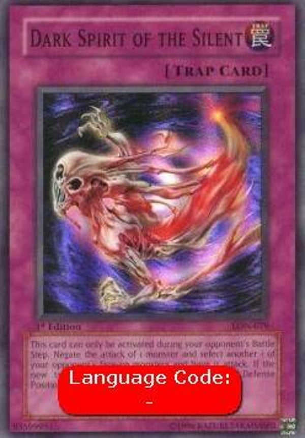 775 Dark Spirit of the Silent