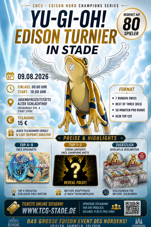Yu-Gi-Oh! Edison Nord Championship Series – Stade – 09.08.2026