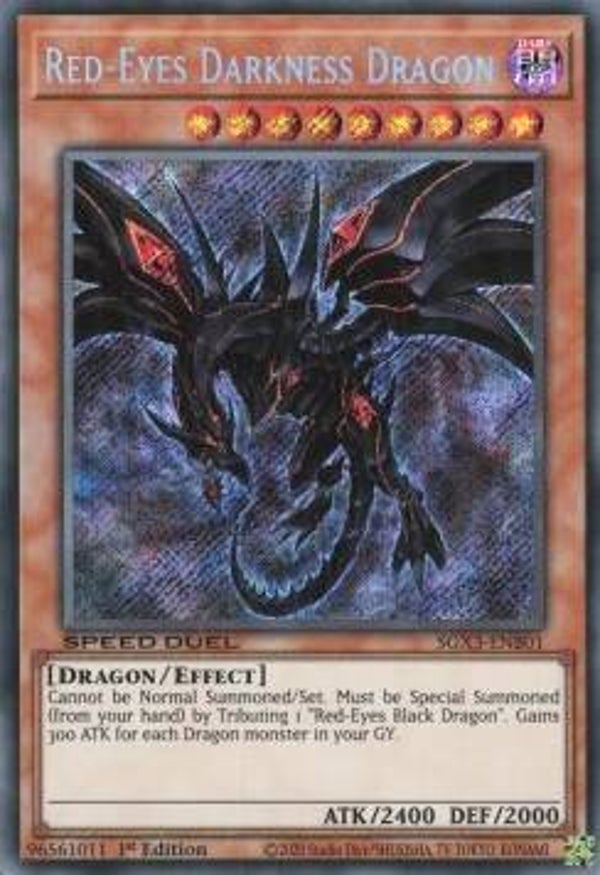 735 Rotäugiger finsterer Drache