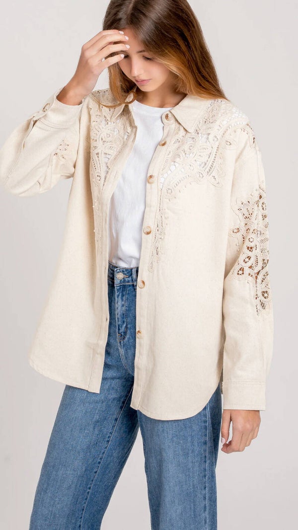 SOBRECAMISA CROCHET