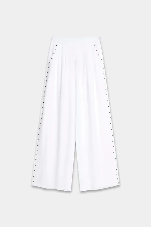 PANTALONES FLUIDOS TACHUELAS