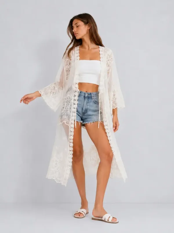 KIMONO ENCAJE