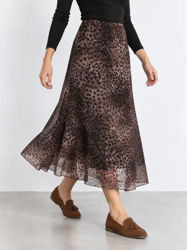 FALDA MISS LEOPARD