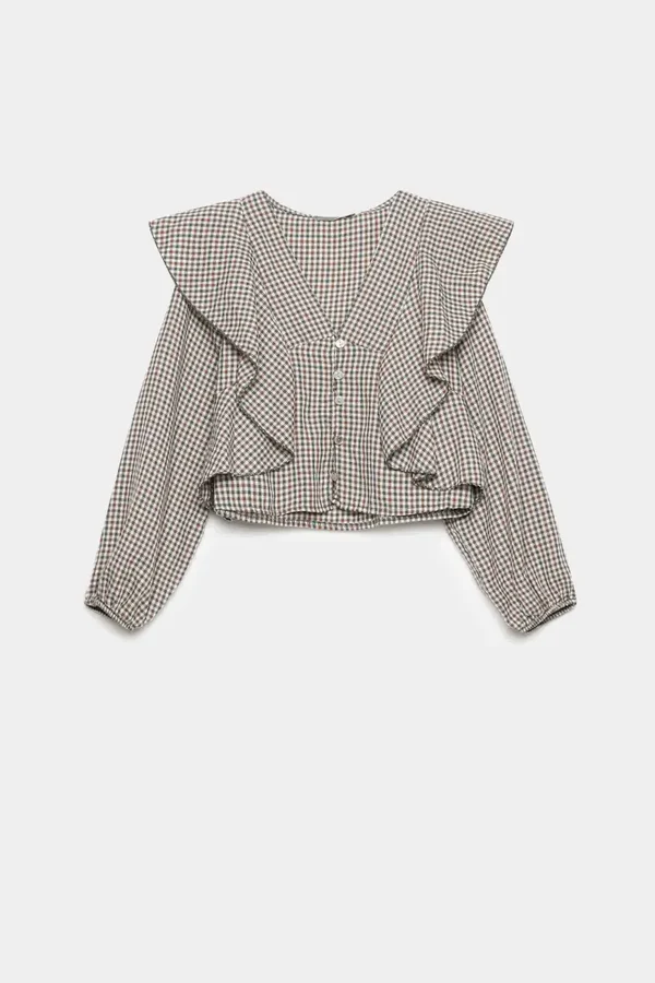 BLUSA TEEN VOLANTES