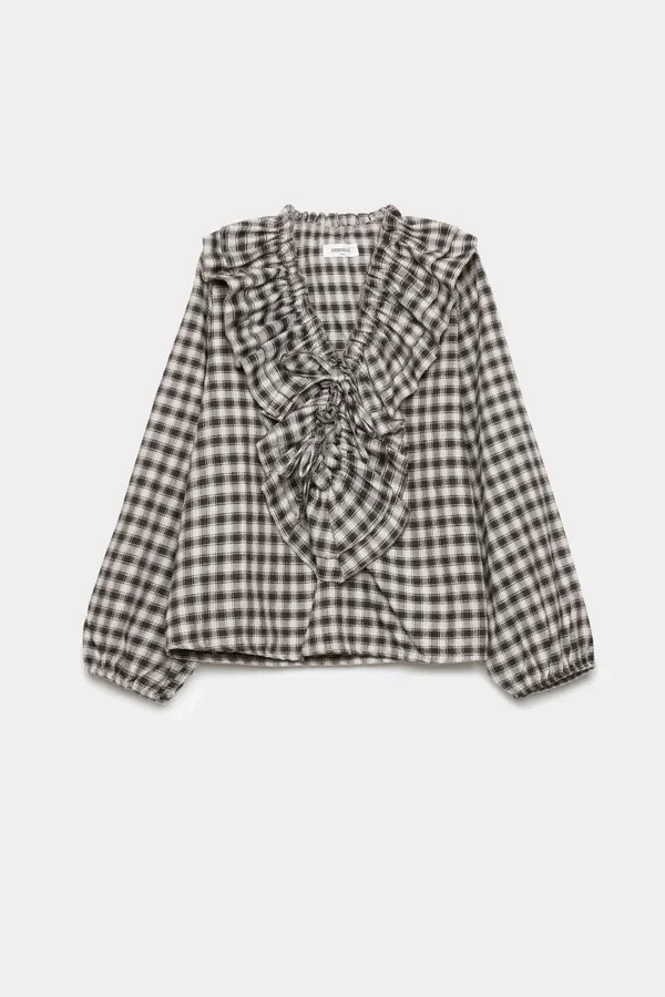 BLUSA TEEN CUADROS
