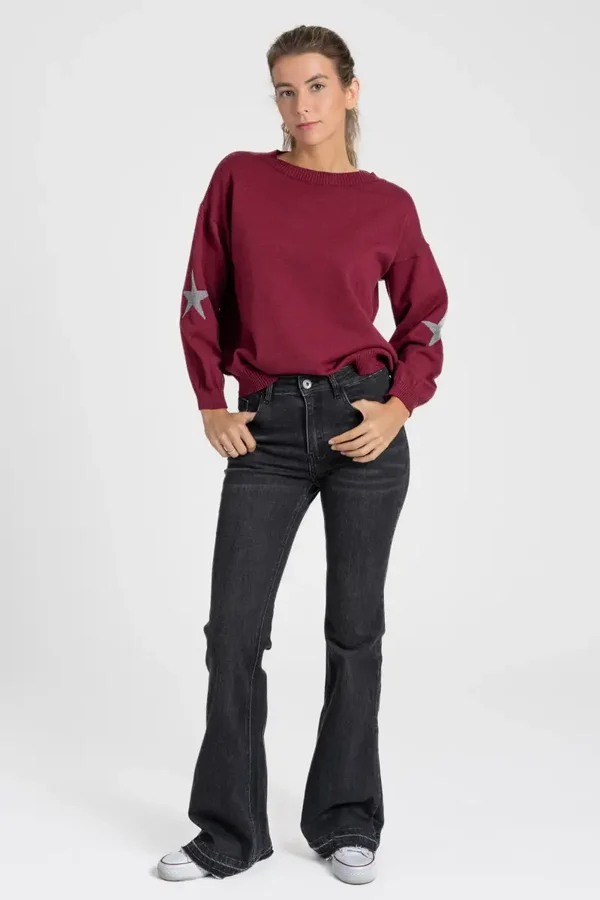 JEANS TEEN FLARE STARS
