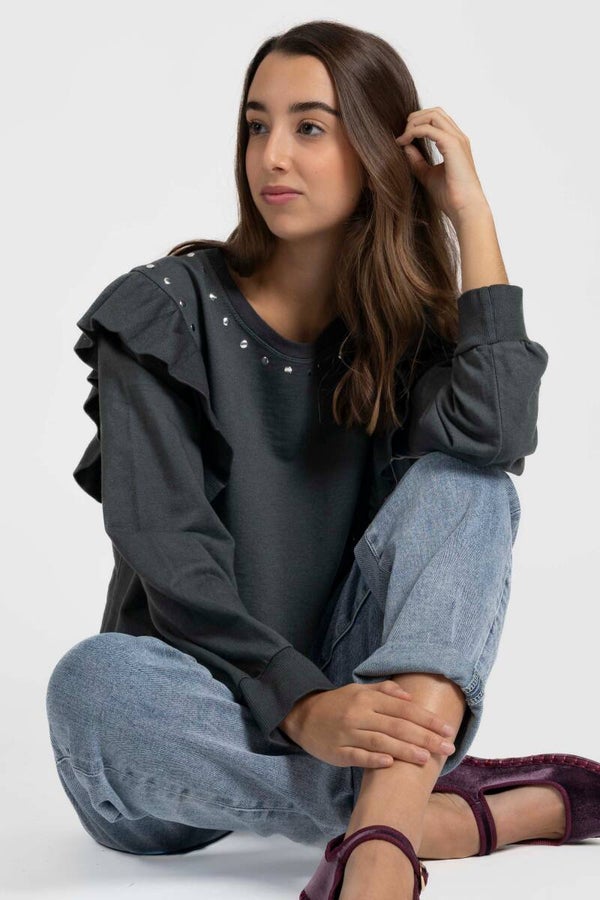 SUDADERA  MISS TACHUELAS
