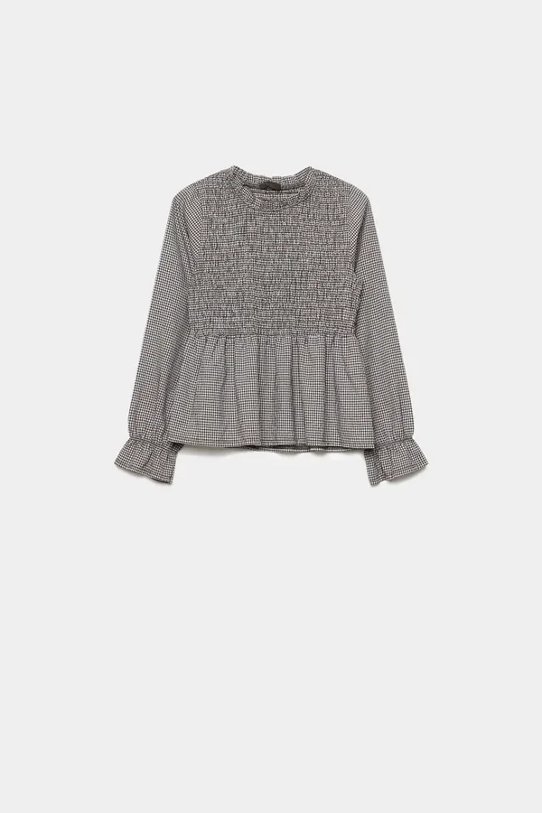 BLUSA CUADROS NIDO