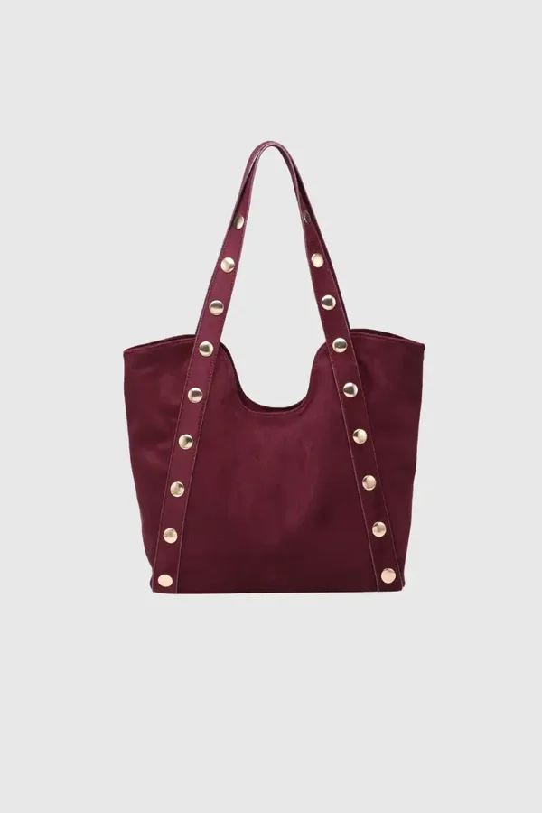 BOLSO SHOPPER TACHUELAS