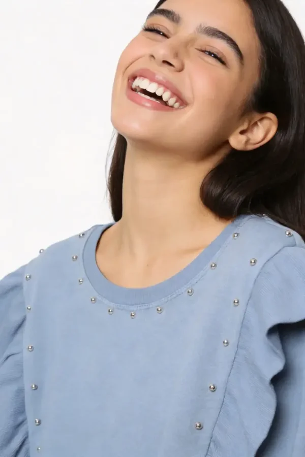 SUDADERA MISS TACHUELAS