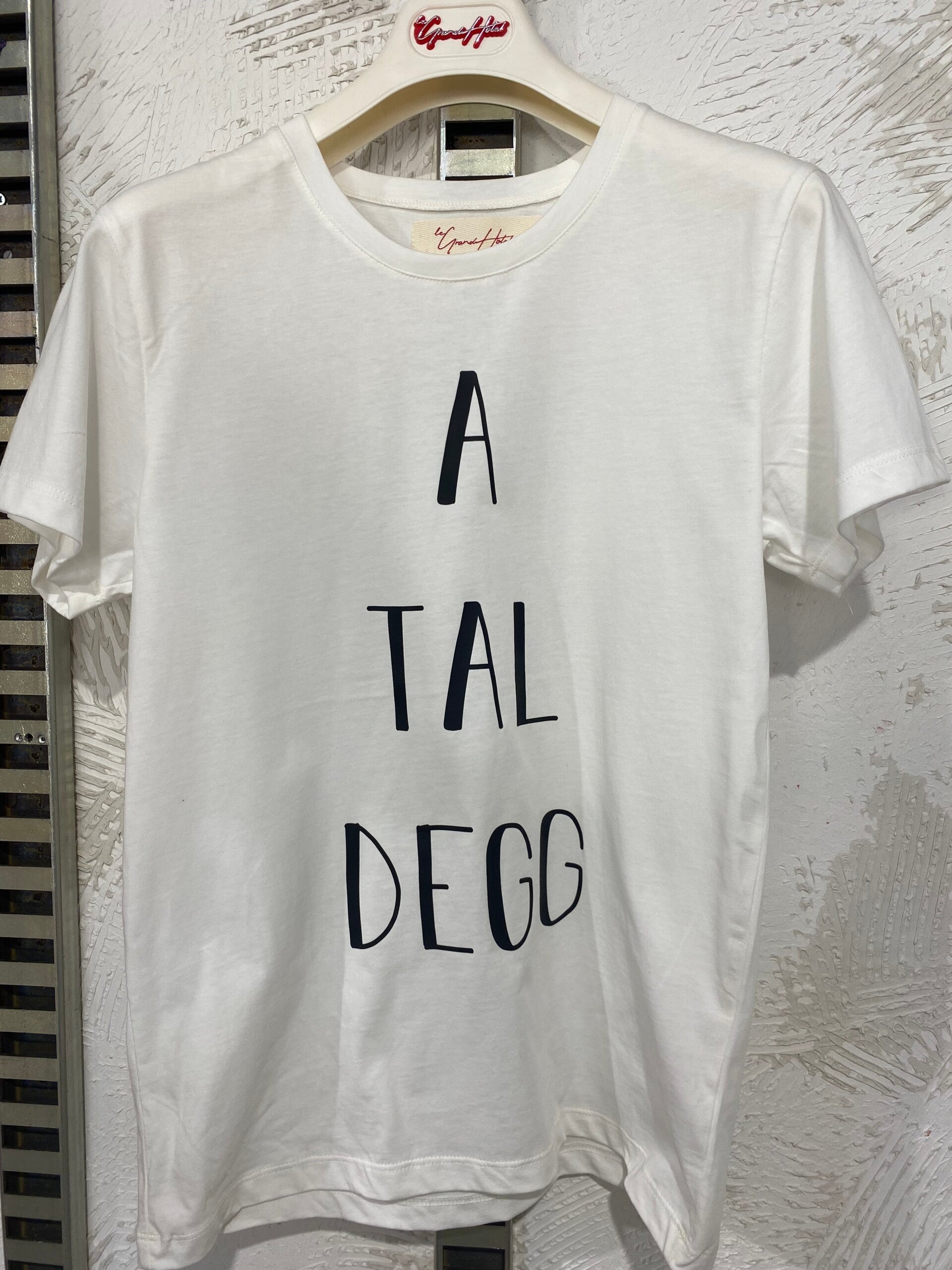 T shirt stampa A TAL DEGG