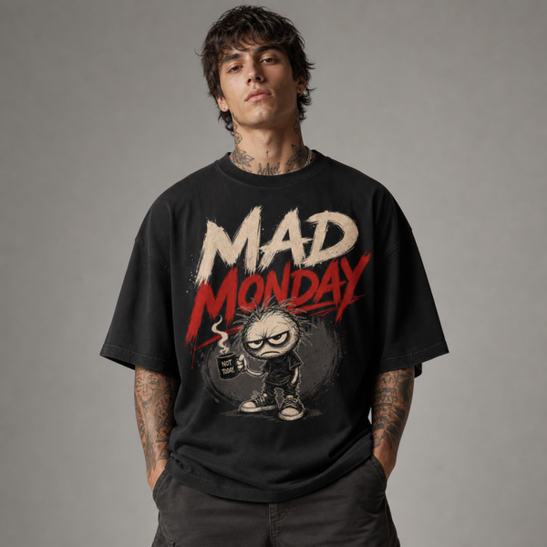 MAD Monday black tshirt