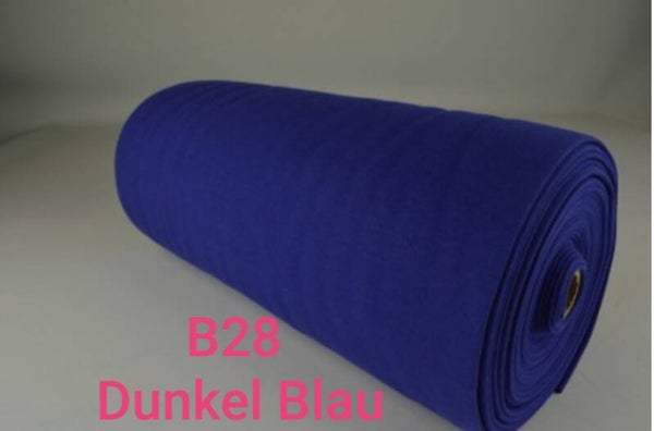 Bündchen dunkel Blau