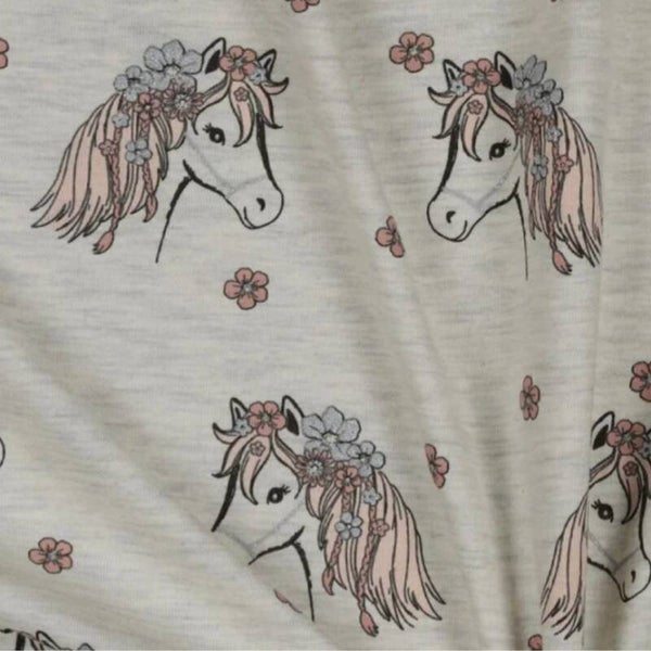 Baumwolljersey Gitzer Pferde